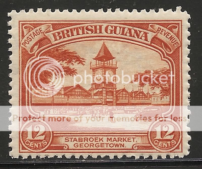 British Guiana 1931 12¢ , sideways watermark ? Stamp Community Forum
